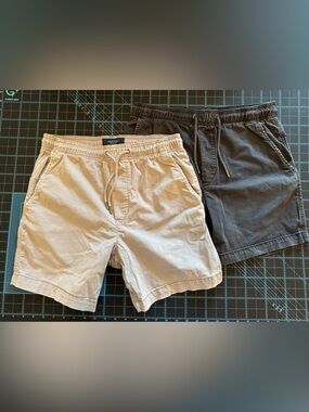 American Eagle Men’s Flex Shorts 2 Pairs Sz Small